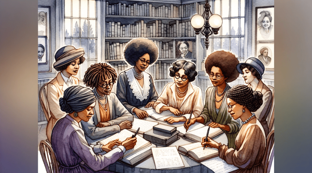 A group of African American women writers from the 20th century
