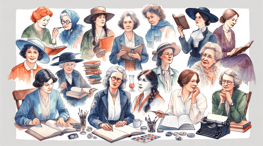 A group of genre-defining women writers from the 20th century