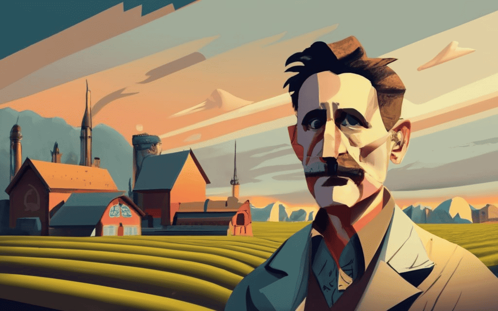 George Orwell the author of animal farm